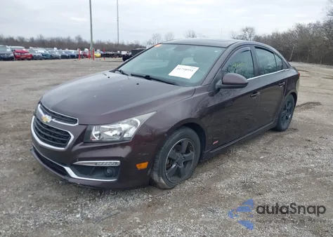 2015 Chevrolet Cruze 1Lt Auto из США, поврежденный, VIN 1G1PC5SB3F7123897